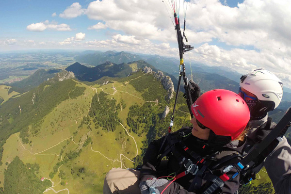 Tandem-Paragliding-Touren